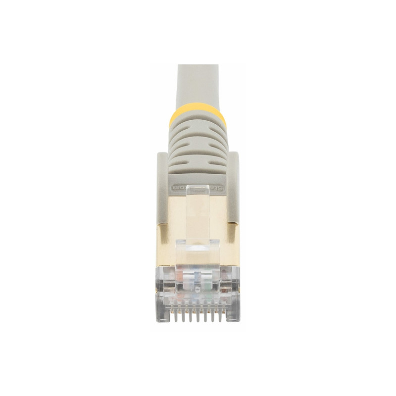 STARTECH.COM 3M CAT6A ETHERNET CABLE - 10GbE STP SNAGLESS 100W POE GREY LTW