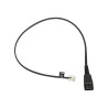JABRA QD TO RJ9 STRAIGHT BOTTOM CORD FOR LINK 180, 0.5M