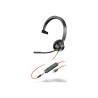 HP POLY BLACKWIRE 3315 UC , MONO USB-C CORDED HEADSET , 3.5MM INCL USB-A ADAPTOR