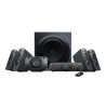 LOGITECH Z906 5.1 SURROUND SOUND SPEAKERS,RMS(500W),OPTICAL(2),3.5MM(1), RCA(1),2YR WTY