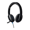 LOGITECH H540 WIRED USB STEREOHEADSET, NOISE CANCELLING MIC