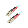 STARTECH.COM 1M LC FIBER OPTIC CABLE ,10GB, MM DUPLEX 50 /125 - LSZH, LTW (AQUA)