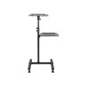 STARTECH.COM MOBILE PROJECTOR AND LAPTOP STAND/CART W/LOCKABLE WHEELS, 5 YR