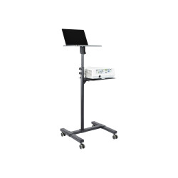 STARTECH.COM MOBILE PROJECTOR AND LAPTOP STAND/CART W/LOCKABLE WHEELS, 5 YR