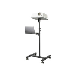 STARTECH.COM MOBILE PROJECTOR AND LAPTOP STAND/CART W/LOCKABLE WHEELS, 5 YR