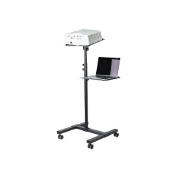 STARTECH.COM MOBILE PROJECTOR AND LAPTOP STAND/CART W/LOCKABLE WHEELS, 5 YR