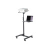STARTECH.COM MOBILE PROJECTOR AND LAPTOP STAND/CART W/LOCKABLE WHEELS, 5 YR