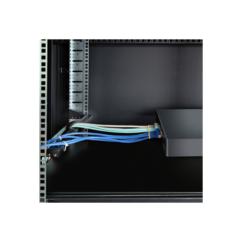 STARTECH.COM 1U HORIZONTAL CABLE MANAGEMENT BAR, ADJ DEPTH, RACK-MOUNT BAR 2YR