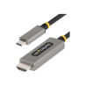 STARTECH.COM 2M USB-C TO HDMI ADAPTER CABLE, 8K 60HZ, HDR10, USB-C TO HDMI CONVERTER, 3 YR