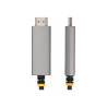 STARTECH.COM USB C DISPLAYPORT 1 4 TO HDMI 2 1 CABLE 3M