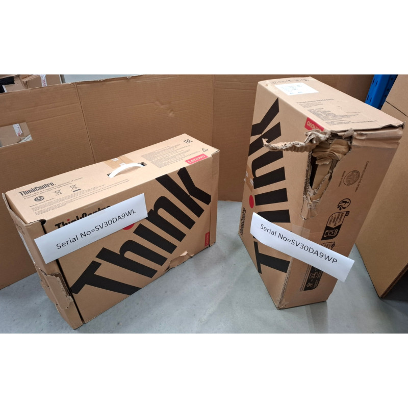 DEMO LENOVO TIO24 23.8" WLED IPS FHD, HDMI, DP,USB,H/ADJ,SPKR,WCAM,3YR - DAMAGED BOX
