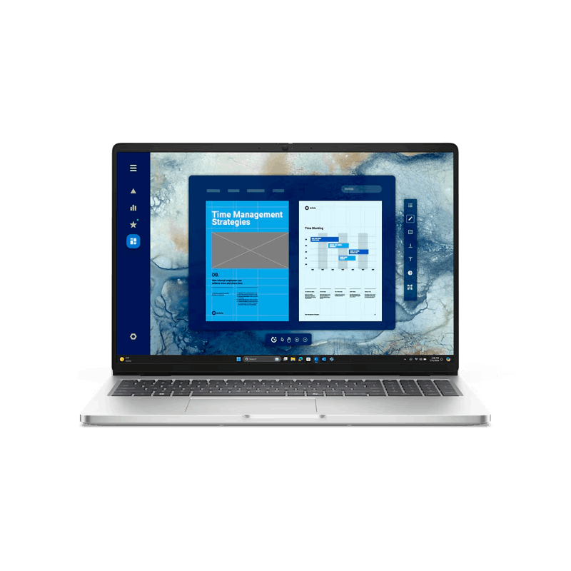 DELL PRO16 NOTEBOOK, 16" FHD+ IR, U7-255U, 32GB, 1TB, WL, W11P(AI), SILVER, 3YOS