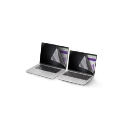 STARTECH.COM 14" 2021/2023 MACBOOK PRO PRIVACY SCREEN, REVERSIBLE MATTE/GLOSSY FILTER, 2 Y