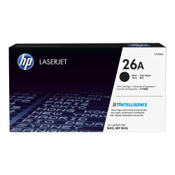 HP 26A BLACK TONER - APPROX 3.1K PAGES. FOR M402, M426 PRINTERS