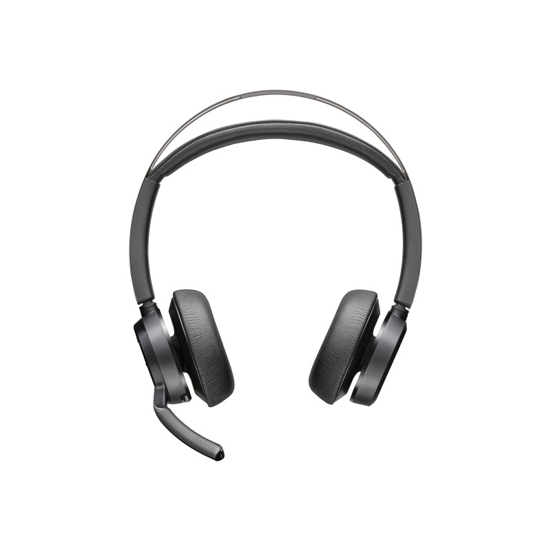 HP POLY VOYAGER FOCUS 2 UC BT STEREO ANC USB-C BT700 DONGLE W/CHARGE STAND INCL USB-A ADAP