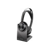 HP POLY VOYAGER FOCUS 2 UC BT STEREO ANC USB-C BT700 DONGLE W/CHARGE STAND INCL USB-A ADAP