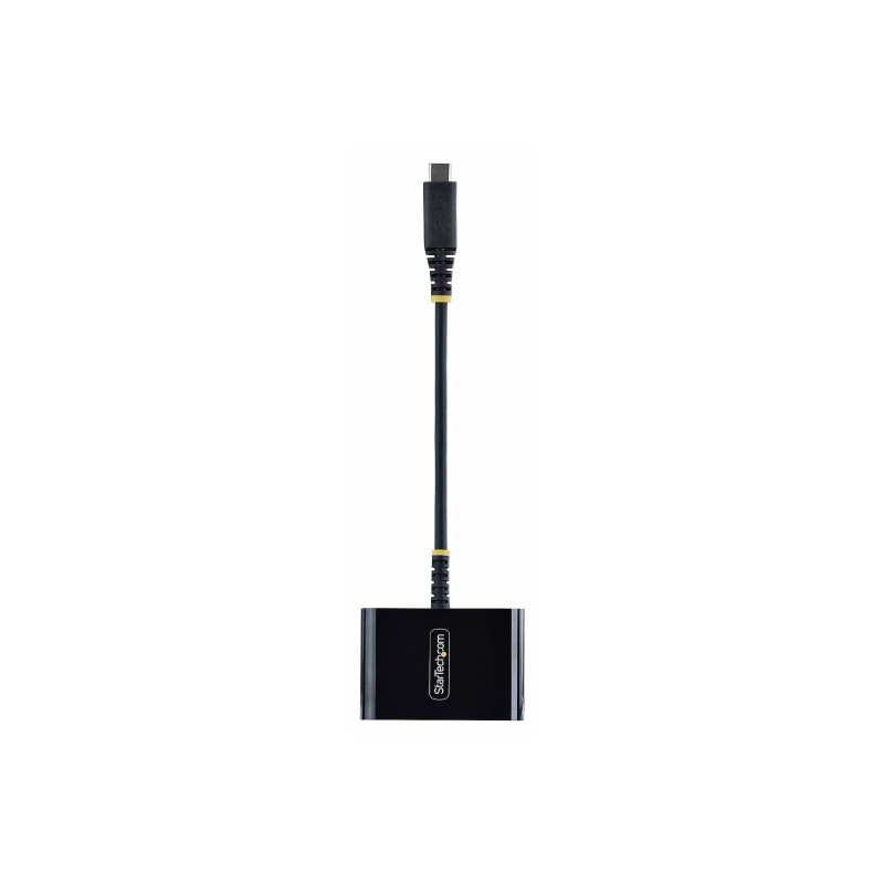 STARTECH.COM USB-C HDMI MULTIPORT HUB, 140W, 4K 60HZ, USB 5GBPS, BLACK, 3 YR
