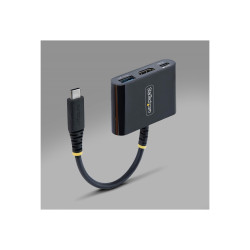 STARTECH.COM USB-C HDMI MULTIPORT HUB, 140W, 4K 60HZ, USB 5GBPS, BLACK, 3 YR