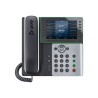 HP POLY EDGE E500 IP PHONE, 5" COLOR IPS DISPLAY, 12-LINE KEYS, BLUETOOTH