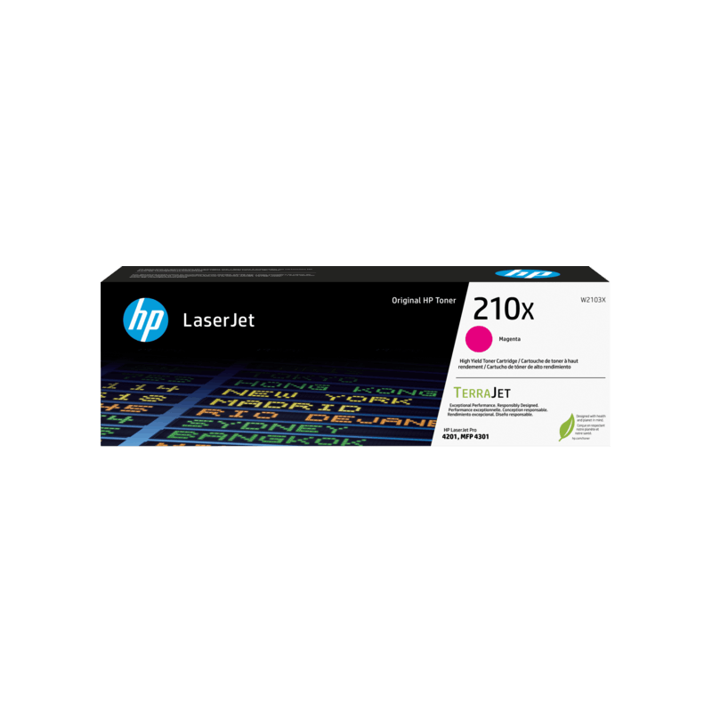 HP 210X MAGENTA TONER HIGH YIELD - APPROX 5.5K PAGES - 4201,4301 MODELS