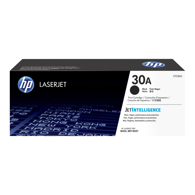HP 30A BLACK TONER - APPROX 1.6K PAGES - FOR M203, M227 SERIES PRINTERS
