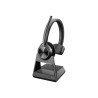 HP POLY SAVI 7310 UC MONO DECT HEADSET, D400 USB-A DONGLE