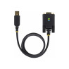 STARTECH.COM 10FT (3M) USB TO NULL MODEM SERIAL ADAPTER CABLE, INTERCHANGEABLE DB9 SCREWS/