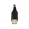 STARTECH.COM 10FT (3M) USB TO NULL MODEM SERIAL ADAPTER CABLE, INTERCHANGEABLE DB9 SCREWS/