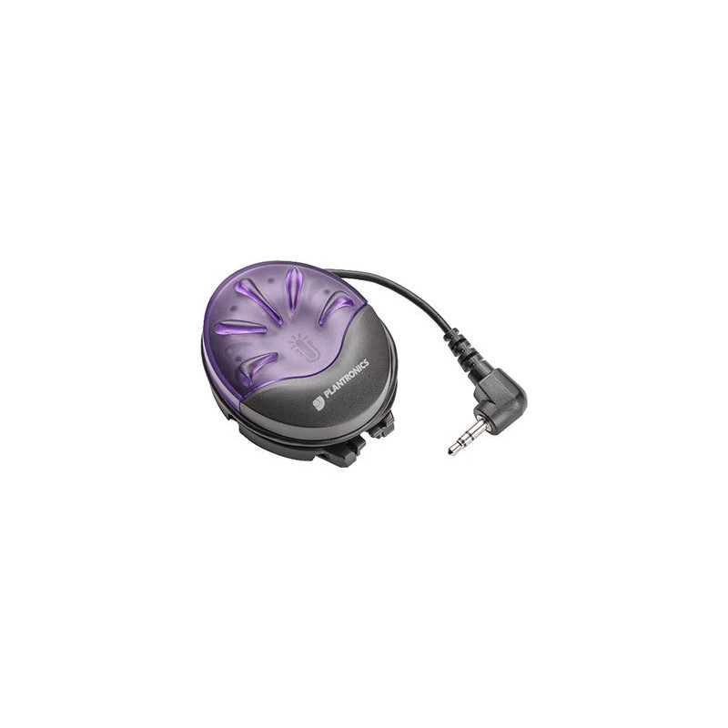 HP POLY ONLINE INDICATOR, RIGHT-ANGLE PLUG, PURPLE/RED