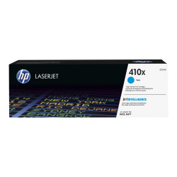 HP 410X CYAN TONER - HIGH YIELD- APPROX 5K PAGES. FOR M377, M477, M452 PRINTERS