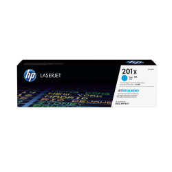 HP 201X CYAN TONER - HIGH YIELD - APPROX 5K PAGES - M252, M277 COMPATIBLE