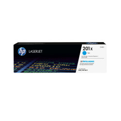 HP 201X CYAN TONER - HIGH YIELD - APPROX 5K PAGES - M252, M277 COMPATIBLE