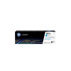 HP 201X CYAN TONER - HIGH YIELD - APPROX 5K PAGES - M252, M277 COMPATIBLE