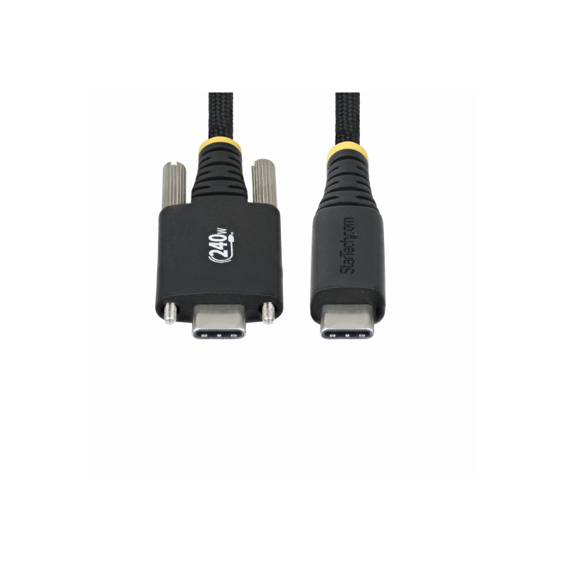 STARTECH 6.6FT (2M) USB-C CHARGING CABLE, 240W, SILICONE JACKET, LTW