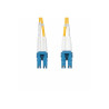 STARTECH 2M (6.6FT) LC TO LC (UPC) OS2 SINGLE MODE DUPLEX FIBER OPTIC CABLE, 9/125M, 100G