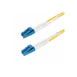 STARTECH 2M (6.6FT) LC TO LC (UPC) OS2 SINGLE MODE DUPLEX FIBER OPTIC CABLE, 9/125M, 100G