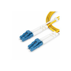 STARTECH 2M (6.6FT) LC TO LC (UPC) OS2 SINGLE MODE DUPLEX FIBER OPTIC CABLE, 9/125M, 100G