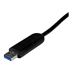 STARTECH 4 PORT PORTABLE SUPERSPEED USB 3.0 HUB WITH BUILT-IN CABLE 2YR