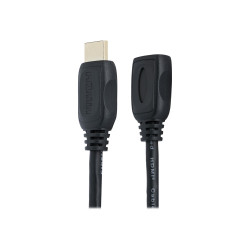 STARTECH.COM 2M HDMI EXTENSION CABLE, 4K X 2K, M/F, BLACK, LTW
