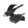 STARTECH.COM 2M USB-C (T/BOLT3) TO DVI ADAPTER CABLE, 3YR
