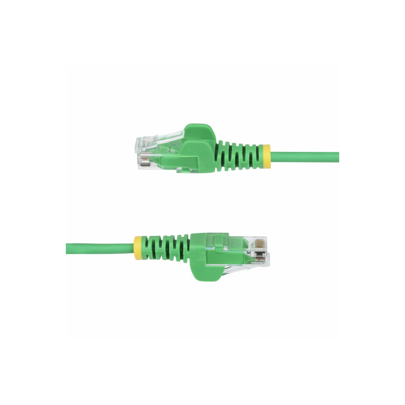STARTECH.COM.com 50cm Green Slim CAT6 Ethernet Cable, Snagless, 28AWG, LSZH, LTW