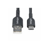 STARTECH USB A TO C CABLE M M 3M USB 2 0 BLACK 15W