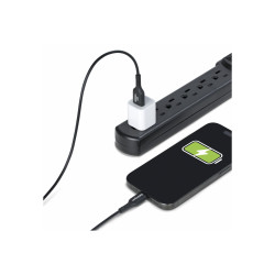 STARTECH USB A TO C CABLE M M 3M USB 2 0 BLACK 15W
