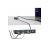 STARTECH.COM 7-PORT MANAGED USB HUB - METAL INDUSTRIAL HOUSING - MOUNTABLE, 2 YR