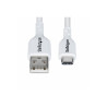 STARTECH USB A TO C CABLE M M 3M USB 2 0 WHITE 15W
