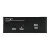 STARTECH 2 PORT DUAL DISPLAYPORT KVM SWITCH, USB, AUDIO, HOTKEY, NO CABLE, 3YR