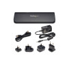 STARTECH USB 3.0 DOCK, DUAL DISPLAY, HDMI, DVI, VGA, USB(3), RJ45, 3YR