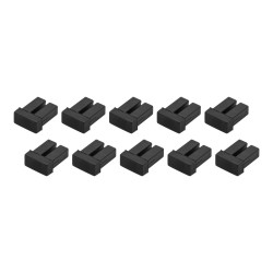 STARTECH LC SFP DUST COVERS 10PK - FIBER OPTIC DUST CAPS - SFP PORT DUST COVERS (SFPLC