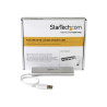 STARTECH 4 PORT PORTABLE USB 3.0 HUB W/ BUILT-IN CABLE - TRAVEL USB HUB 2YR