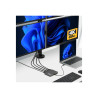 STARTECH.COM USB-C QUAD-MONITOR WORKSTATION ADAPTER 4K 60HZ HDMI, 3 YR